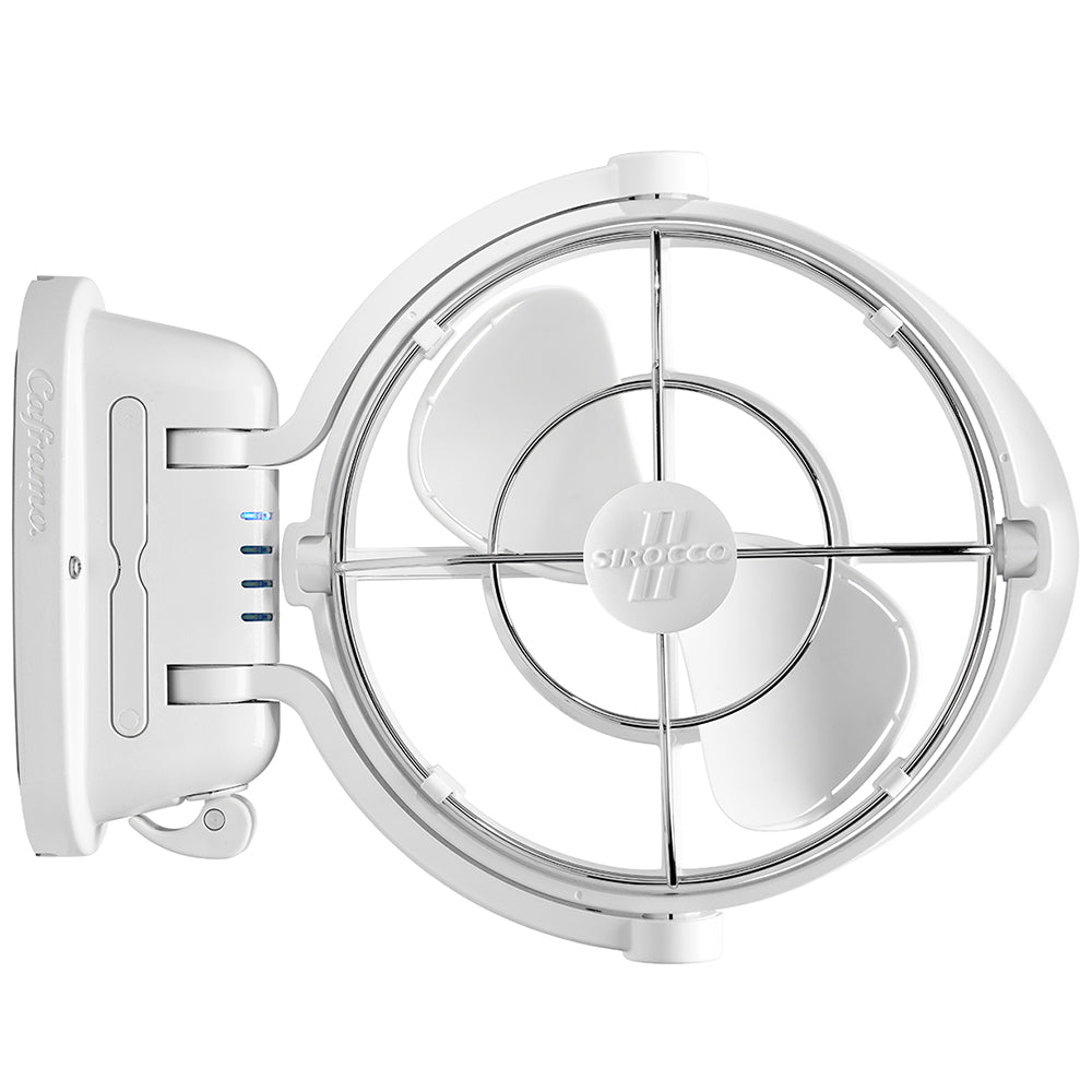 SEEKR by Caframo Sirocco II 3-Speed 7" Gimbal Fan - White - 12-24V [7010CAWBX]