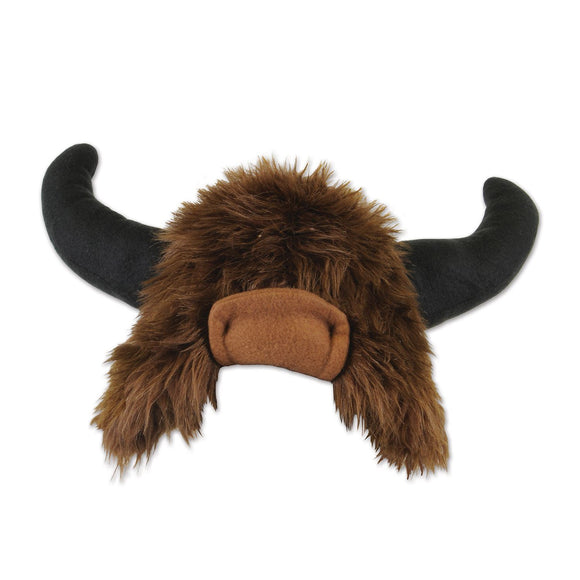 Beistle Plush Buffalo Hat  (1/Poly Bag) Party Supply Decoration : Western