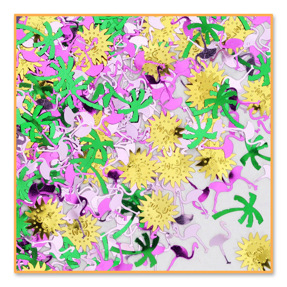 Beistle Tropical Breeze Confetti - Party Supply Decoration for Luau