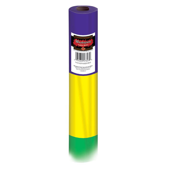 Beistle Mardi Gras Table Roll - Party Supply Decoration for Mardi Gras