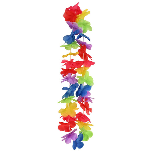 Beistle Rainbow Hawaiian Lei - Party Supply Decoration for Luau