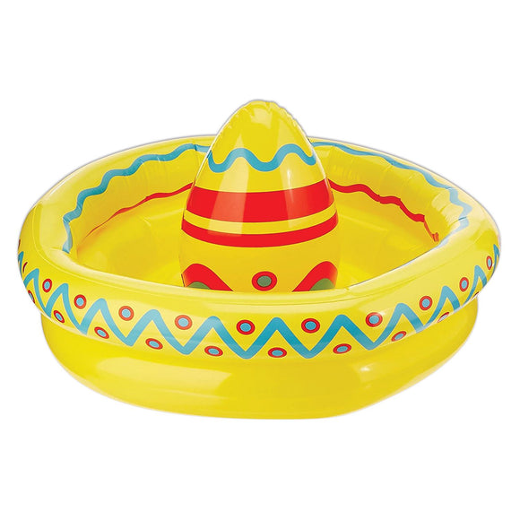 Beistle Inflatable Sombrero Cooler - Party Supply Decoration for Fiesta / Cinco de Mayo