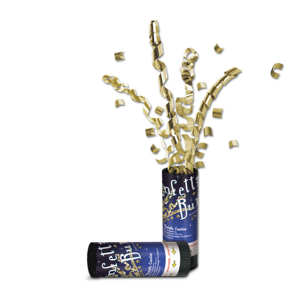 Beistle Gold New Year Confetti Burst - Party Supply Decoration for New Years
