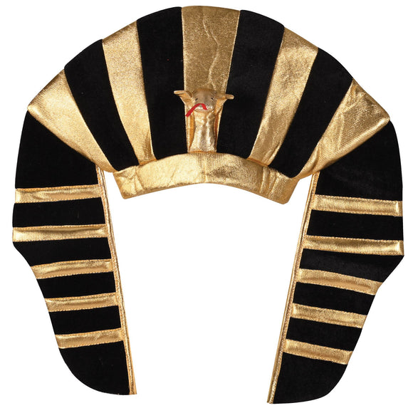 Beistle Plush Pharaoh Hat  (1/Card) Party Supply Decoration : International