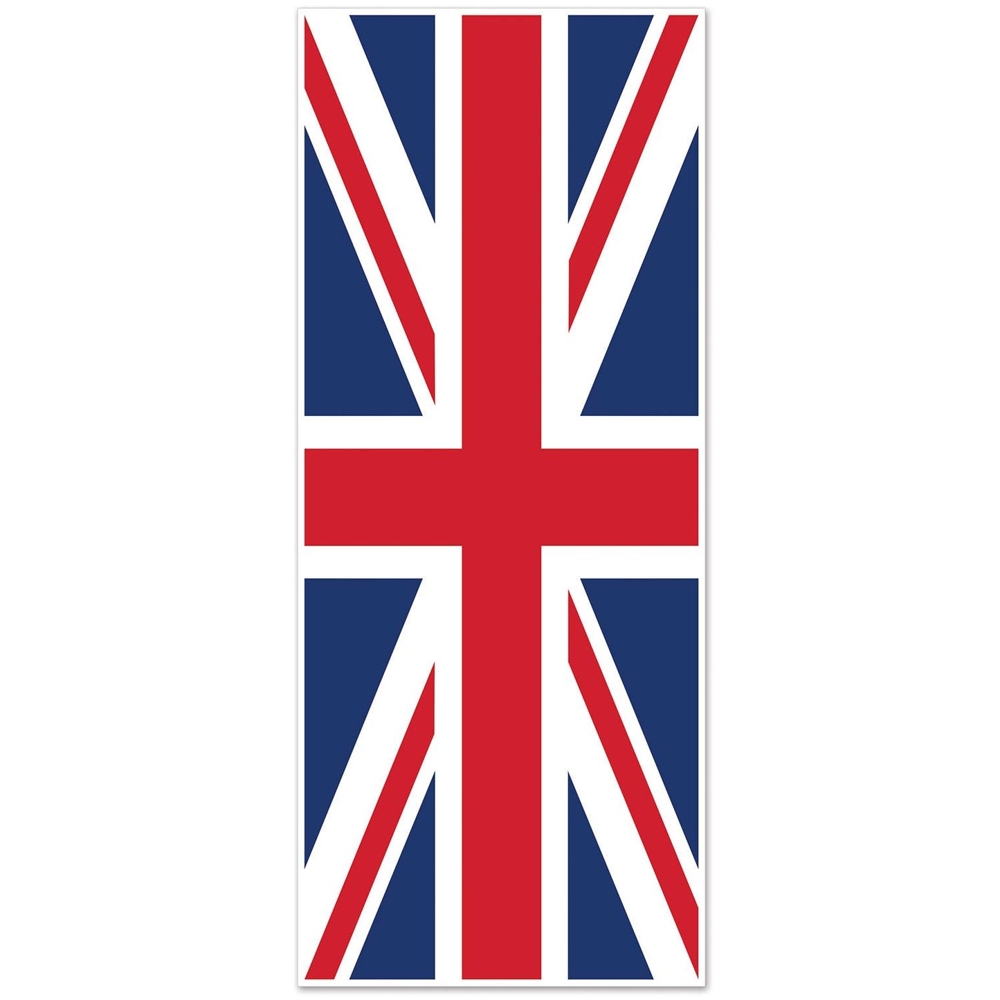 Beistle Union Jack Door Cover - Party Supply Decoration for British