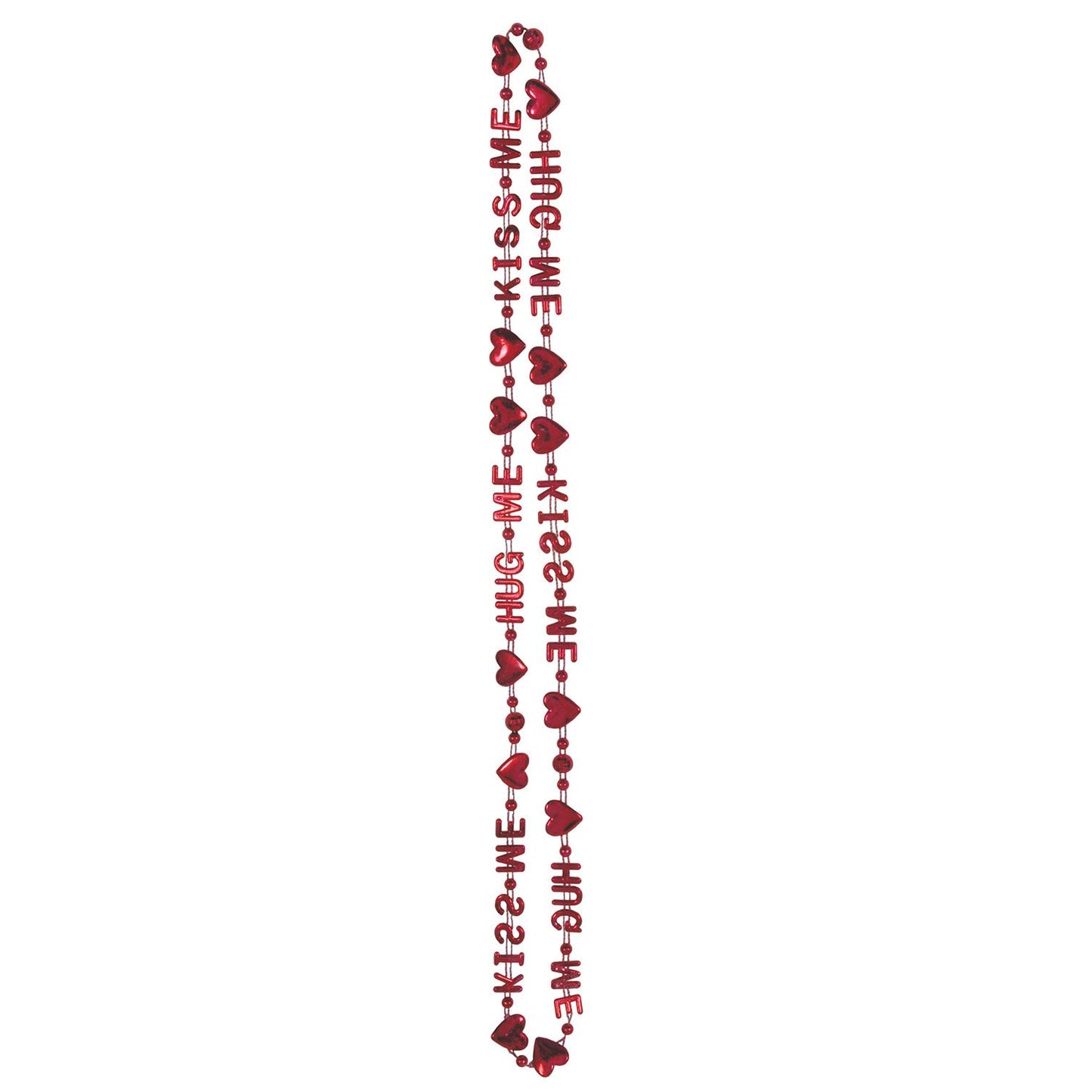 Beistle Hug Me Kiss Me Beads-of-Expression (1/pkg) - Party Supply Decoration for Valentines