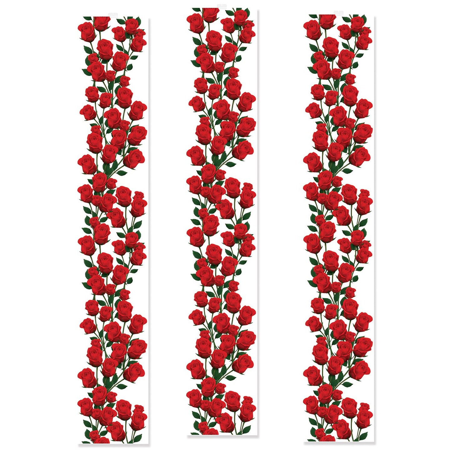 Beistle Roses Party Panels - Party Supply Decoration for General Occasion