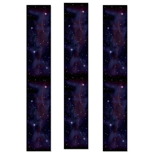 Beistle Starry Night Party Panels - Party Supply Decoration for Space