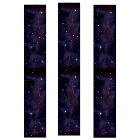 Beistle Starry Night Party Panels - Party Supply Decoration for Space