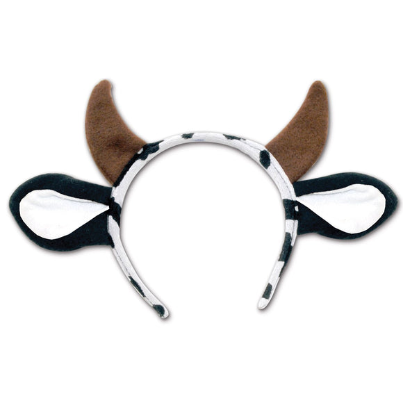 Beistle Cow Headband  (1/Card) Party Supply Decoration : Farm