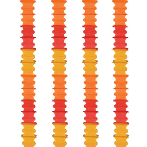 Beistle Ceiling Drops - Golden Yellow, Orange, Red - Party Supply Decoration for Thanksgiving / Fall