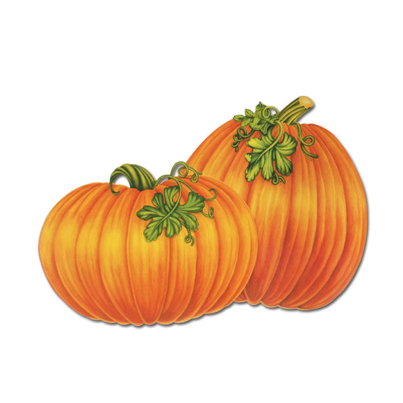 Beistle Pumpkin Cutouts (4/Pkg)  (4/Pkg) Party Supply Decoration : Thanksgiving / Fall
