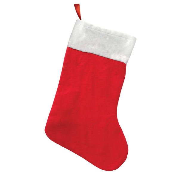 Beistle Felt Christmas Stocking - Party Supply Decoration for Christmas / Winter