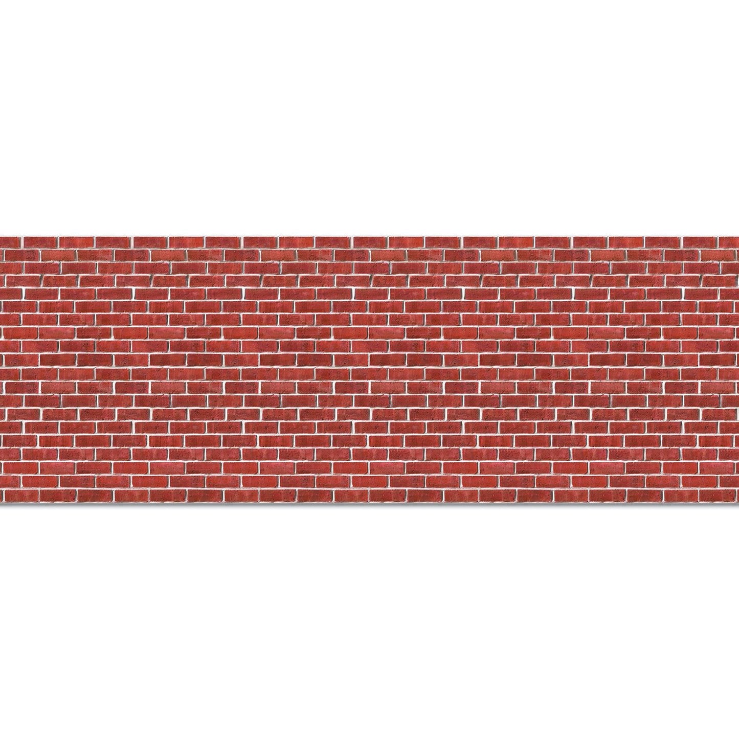 Beistle Brick Wall Backdrop 4' x 30' (1/Pkg) Party Supply Decoration : Christmas/Winter