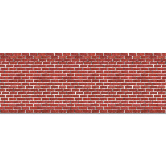 Beistle Brick Wall Backdrop 4' x 30' (1/Pkg) Party Supply Decoration : Christmas/Winter
