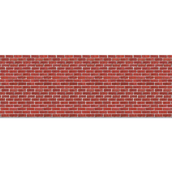 Beistle Brick Wall Backdrop 4' x 30' (1/Pkg) Party Supply Decoration : Christmas/Winter