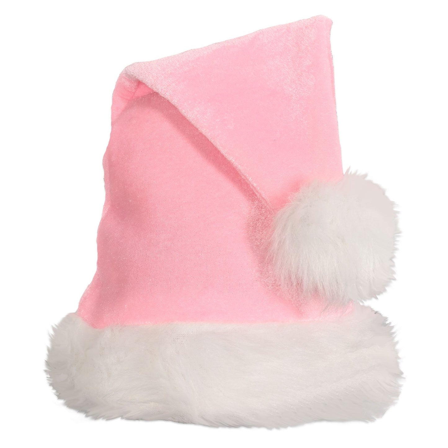 Beistle Light Pink Santa Hat  (1/Card) Party Supply Decoration : Christmas/Winter