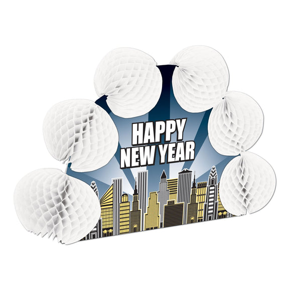 Beistle Happy New Year Pop-Over Centerpiece 10 in  (1/Pkg) Party Supply Decoration : New Years
