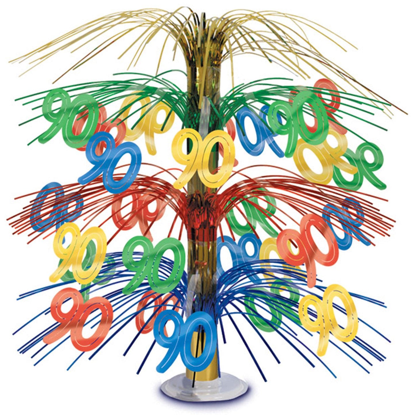 Beistle 90 Cascade Centerpiece 18 in  (1/Pkg) Party Supply Decoration : Birthday-Age Specific