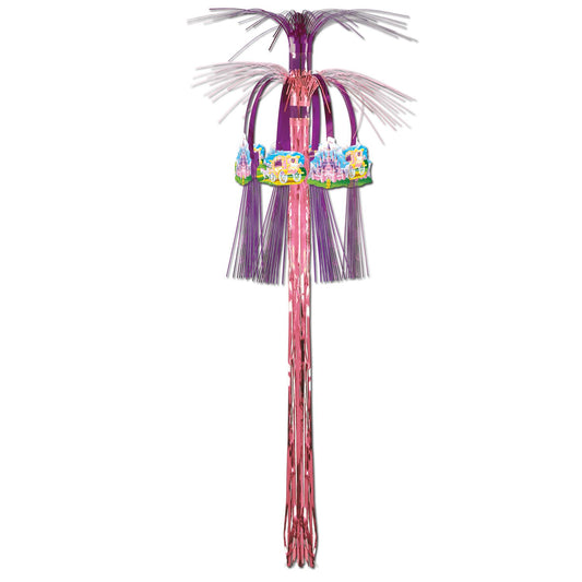 Beistle Princess Cascade Hanging Column - Party Supply Decoration for Princess