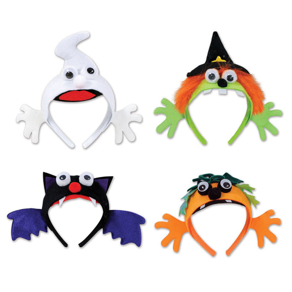 Beistle Halloween Headband (Sold Individually) (Assorted Designs)  (1/Card) Party Supply Decoration : Halloween
