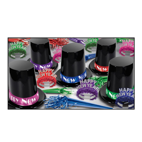 Beistle The Big Top Hat Asst for 50   Party Supply Decoration : New Years