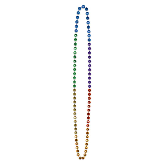 Beistle Bulk Rainbow Beads - Party Supply Decoration for Rainbow