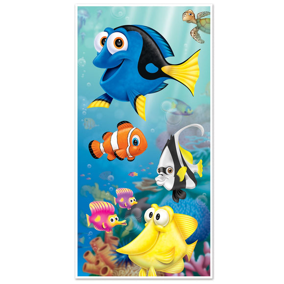 Beistle Under The Sea Door Cover - Party Supply Decoration for Under The Sea
