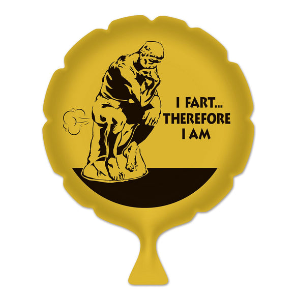 Beistle I Fart... Therefore I Am Whoopee Cushion - Party Supply Decoration for General Occasion
