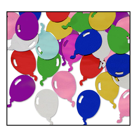 Beistle Fanci-Fetti Balloons - Party Supply Decoration for Birthday