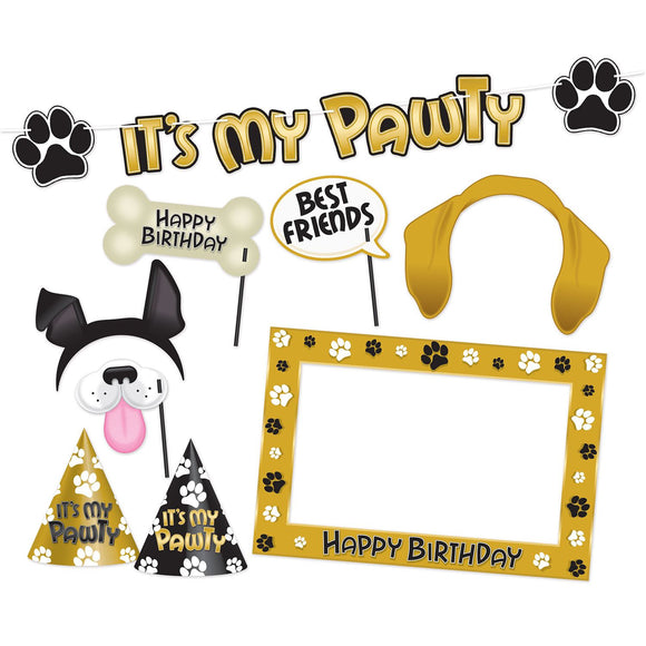 Beistle Dog Birthday Party Kit - Party Supply Decoration for Pets