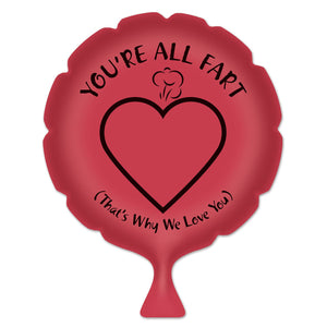 Beistle You're All Fart Whoopee Cushion - Party Supply Decoration for General Occasion