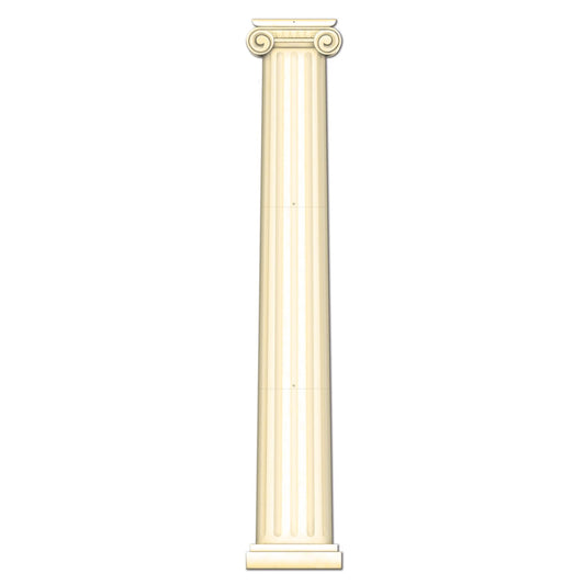 Beistle Jointed Column Pull-Down Cutout 6' (1/Pkg) Party Supply Decoration : International