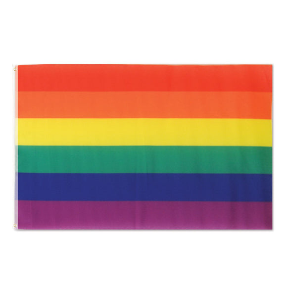 Beistle Rainbow Flag - Party Supply Decoration for Rainbow