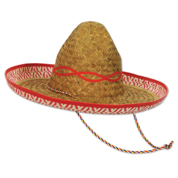 Beistle Straw Sombrero - Party Supply Decoration for Fiesta / Cinco de Mayo