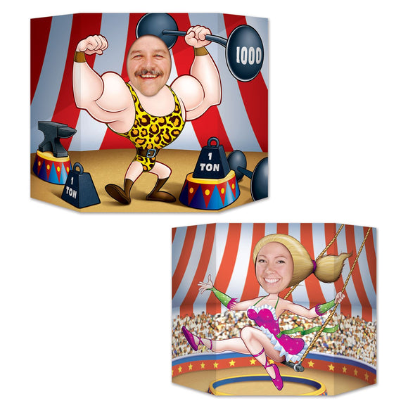 Beistle Circus Couple Photo Prop - Party Supply Decoration for Circus
