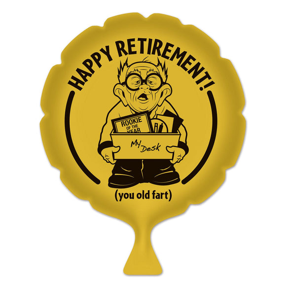 Beistle Happy Retirement! Whoopee Cushion - Party Supply Decoration for Retirement