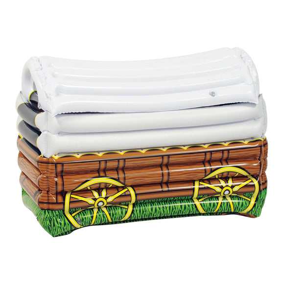 Beistle Inflatable Chuck Wagon Cooler - Party Supply Decoration for Western