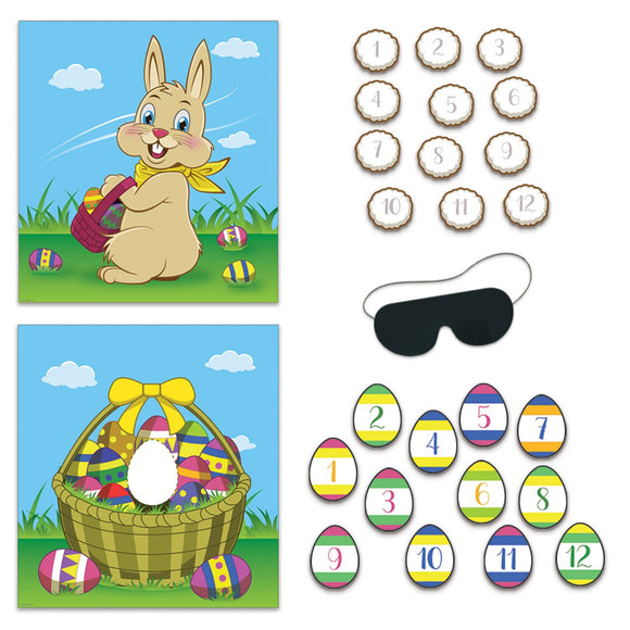 Beistle Easter Party Games - Party Supply Decoration for Easter