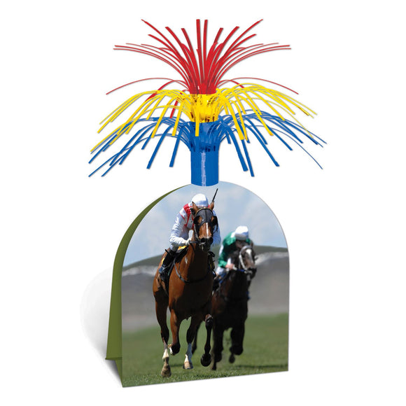Beistle Horse Racing Centerpiece 13 in  (1/Pkg) Party Supply Decoration : Derby Day