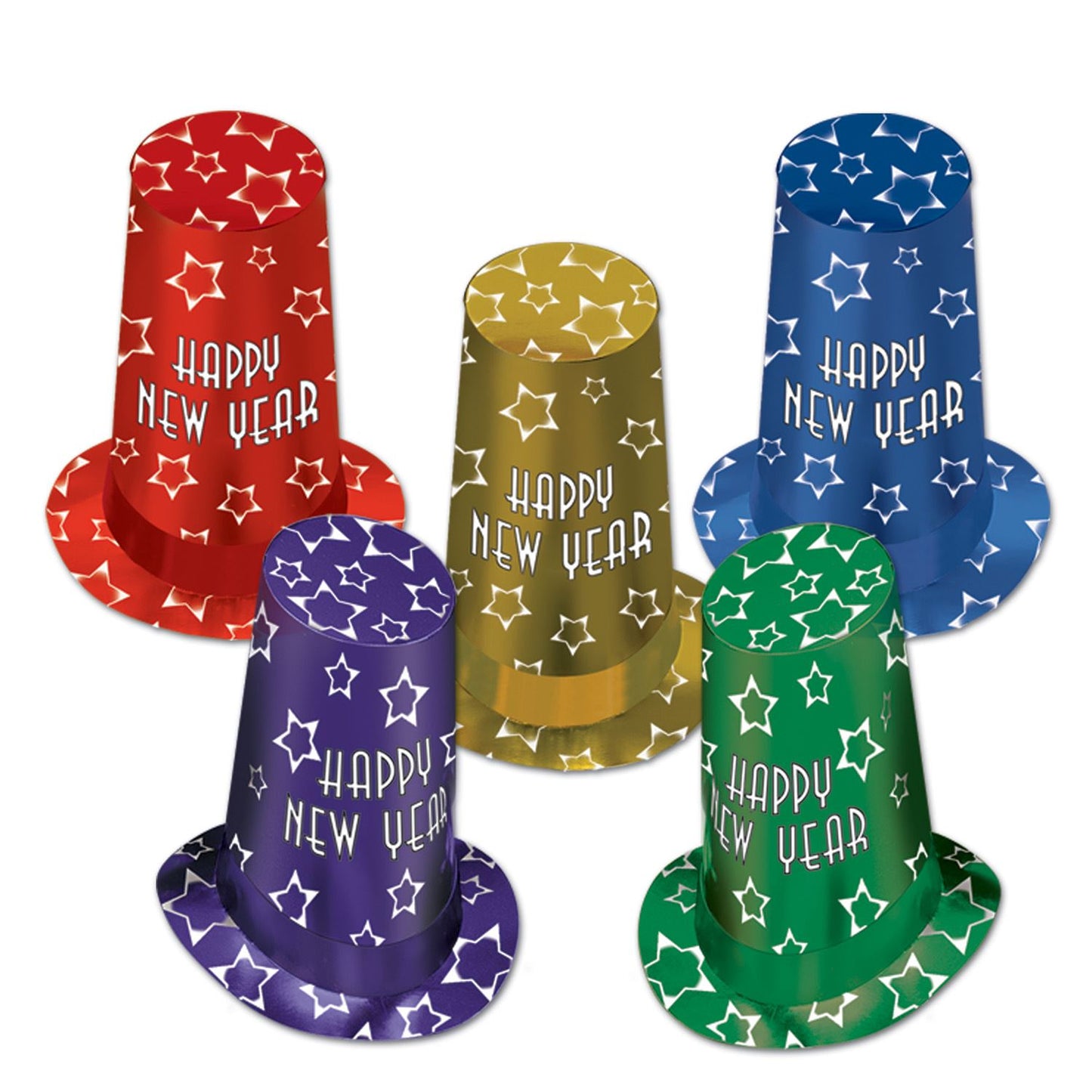 Beistle New Year Super Hi-Hats 13 in   Party Supply Decoration : New Years