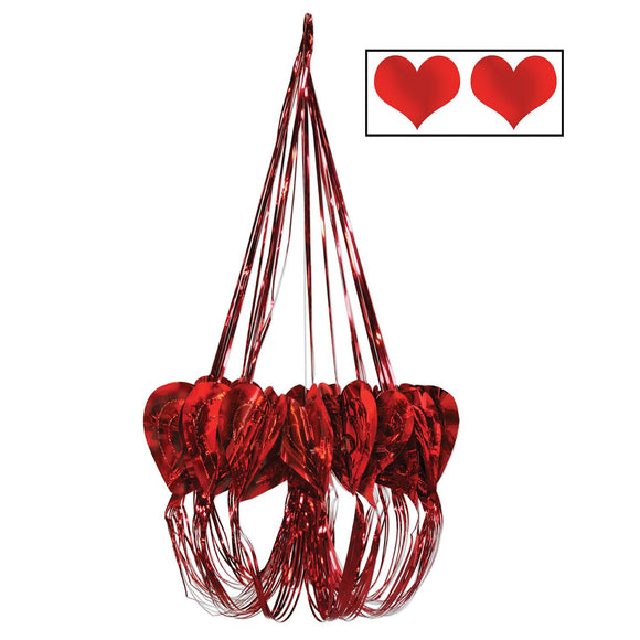 Beistle Heart Chandelier - Party Supply Decoration for Valentines