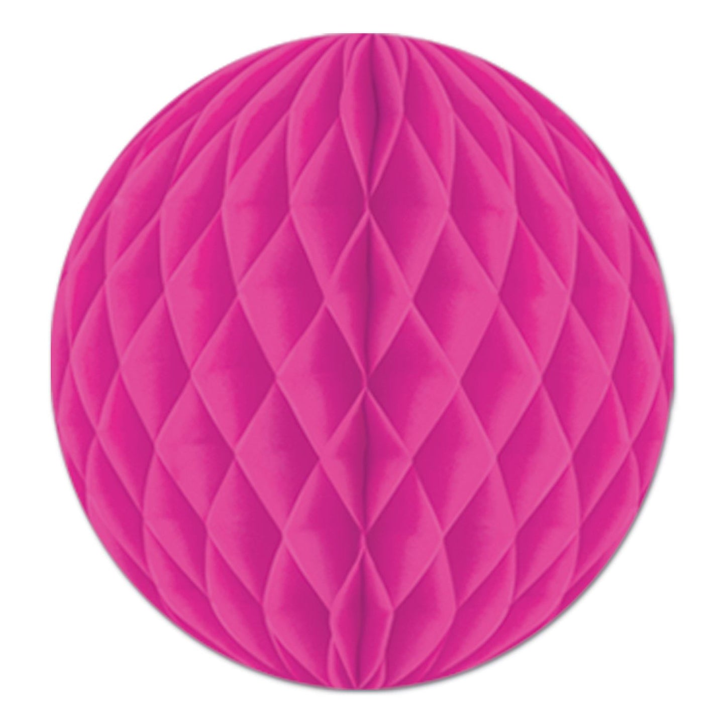 Beistle Cerise Art-Tissue Ball - Party Supply Decoration for General Occasion