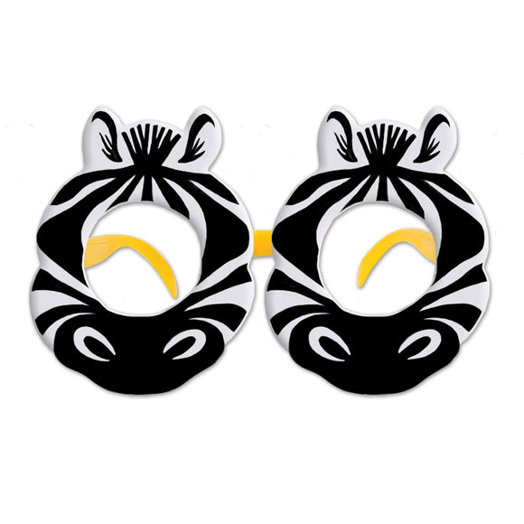 Beistle Zebra Glasses - Party Supply Decoration for Jungle