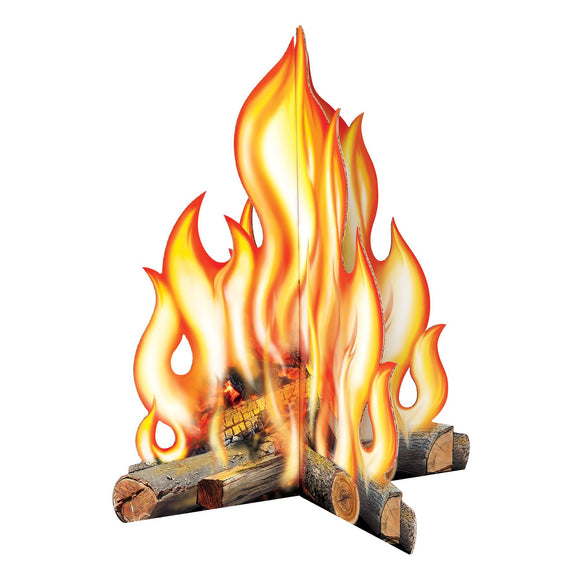 Beistle 3-D Campfire Prop - Party Supply Decoration for Western