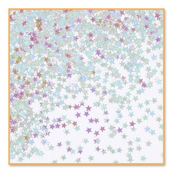 Beistle Iridescent Stars Confetti - Party Supply Decoration for General Occasion