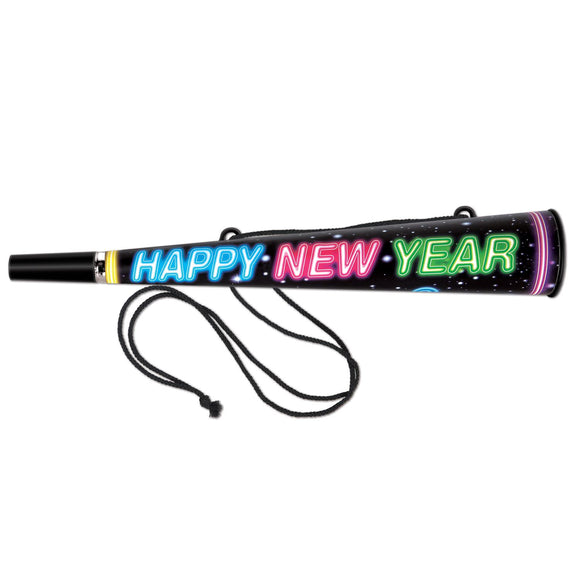Beistle Mega Horns - Happy New Year - Party Supply Decoration for New Years