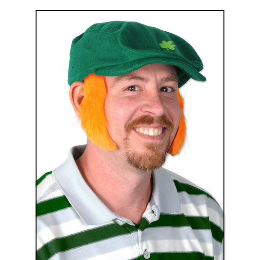 Beistle Sideburns - Orange - Party Supply Decoration for St. Patricks