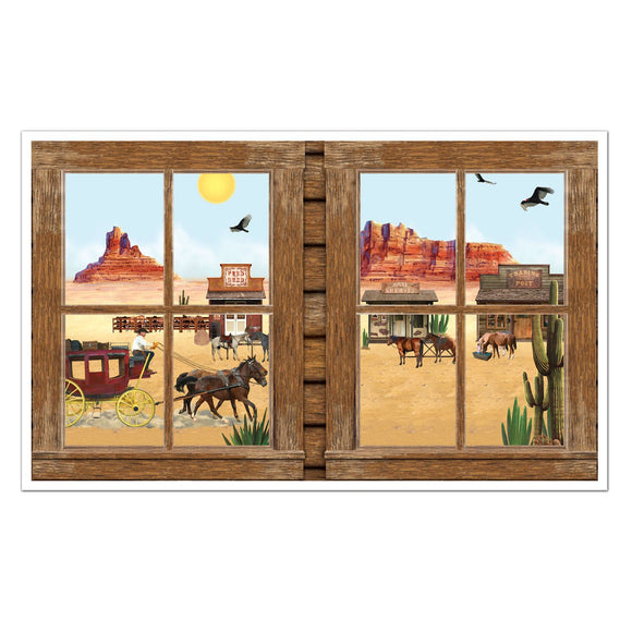 Beistle Western Insta-View - Party Supply Decoration for Western