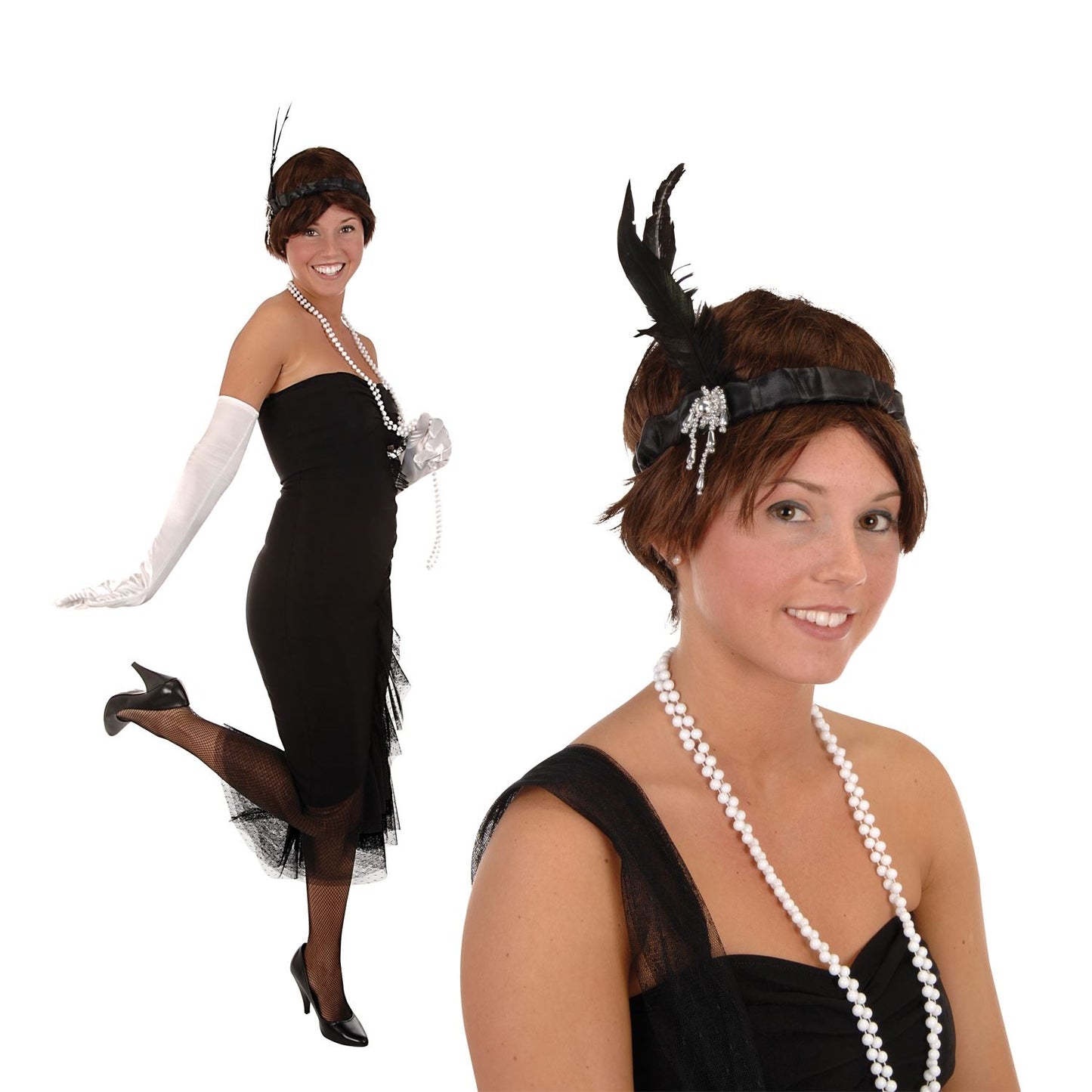 Beistle Flapper Headband  (1/Pkg) Party Supply Decoration : 20's